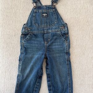 Vintage OshKosh B'gosh Classic Blue Kids Overalls 18 months